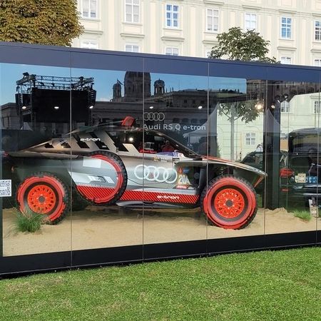 Glascontainer für Audi