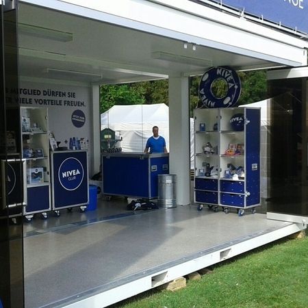 Promotioncontainer für Nivea