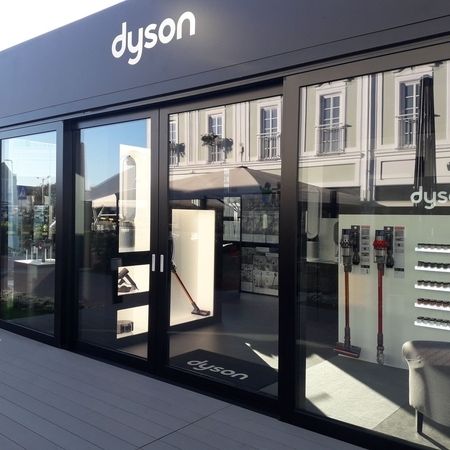 Promotioncontainer für Fa. Dyson