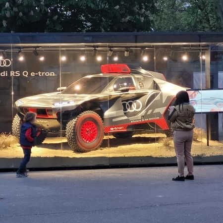 Promotioncontainer für Audi - Wings for Life Run