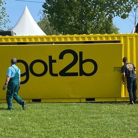 Promotioncontainer für got2b