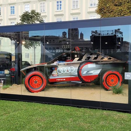 Promotioncontainer für Audi