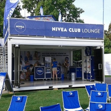 Promotioncontainer für Nivea