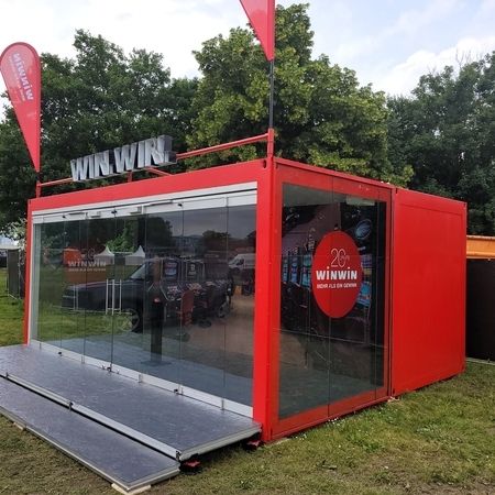 Promotioncontainer für Winwin